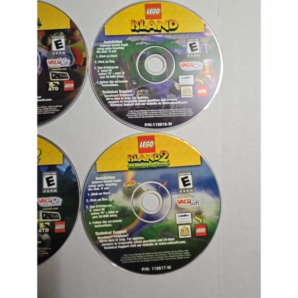 2007 Lego 4 Game Collection Set (Island, Island 2, Racers, Racers 2) - Picture 10 of 13